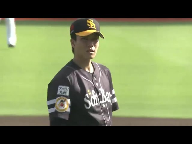 【3回裏】ホークス・千賀 落差のあるフォークで見逃し三振!! 2016/9/3 E-H