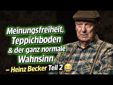 Meinungsfreiheit, Teppichboden & der ganz normale Wahnsinn – Heinz Becker Teil 2 😂#heinzbecker 