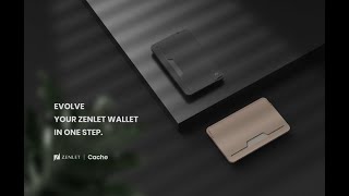 ZENLET Cache Wallet (Dark Grey)