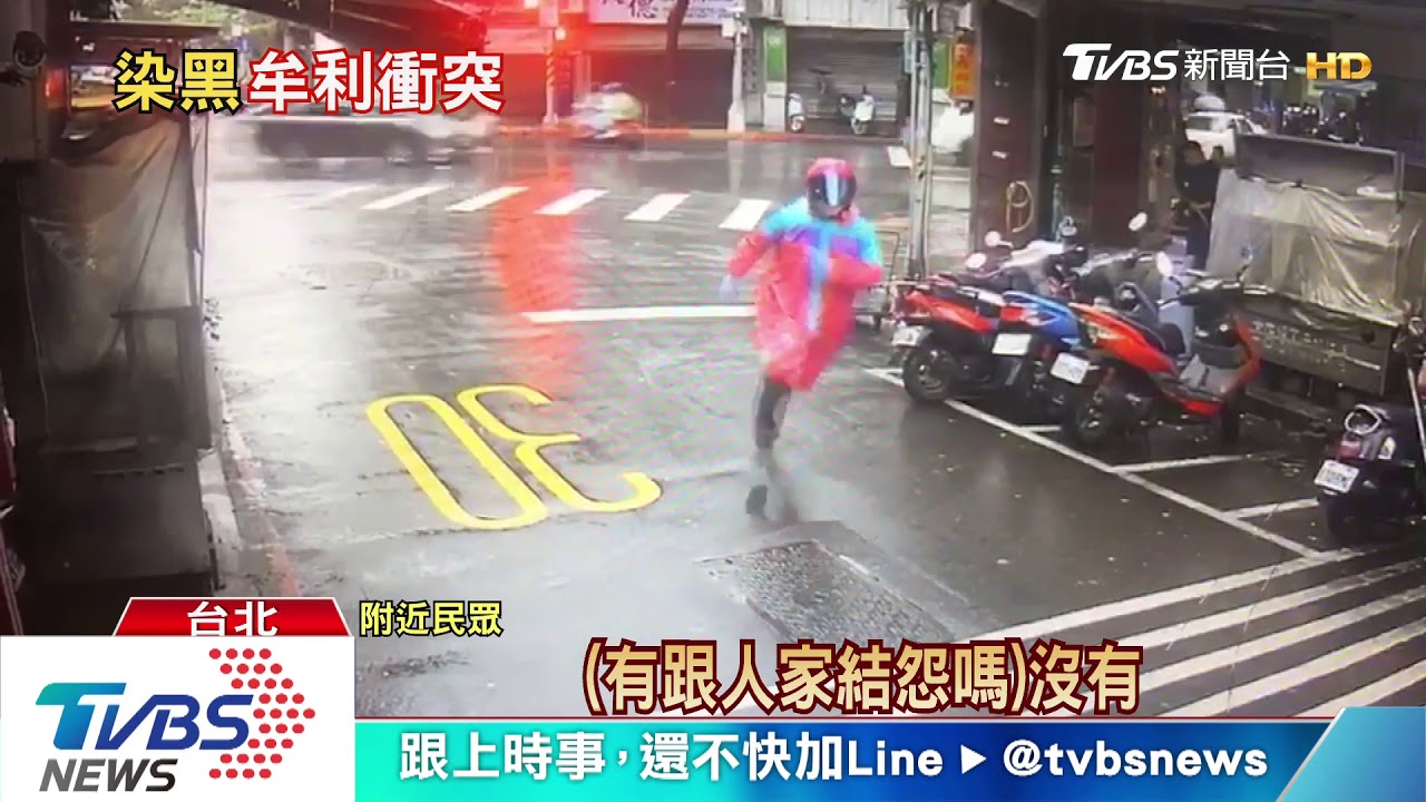 詭！雨衣男涉燒四面佛　拉封鎖線、燃汽油彈