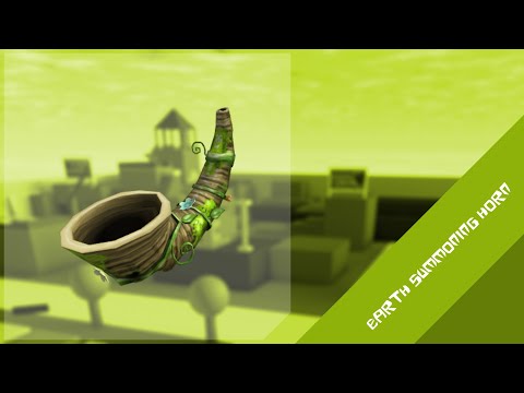 Horn Call (Re-Creation) - Earth Summoning Horn - Roblox