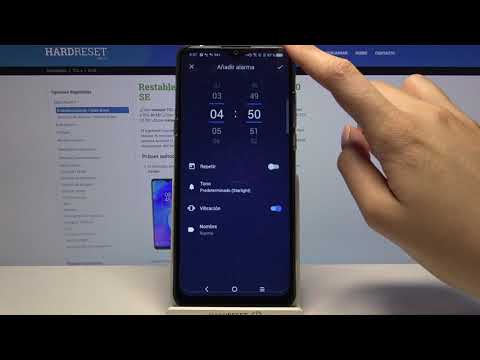 Cómo poner alarma en TCL 20 SE - poner el despertador