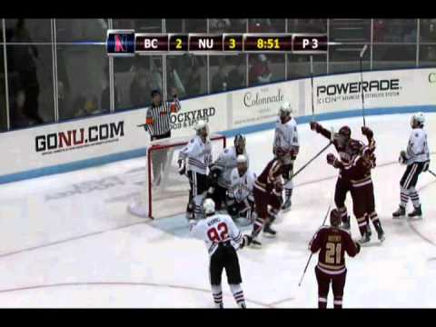 Boston College defeats Northeastern 4-3 in OT