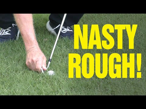 HOW TO HIT A GOLF BALL OUT OF THICK ROUGH: 3 EASY TIPS!