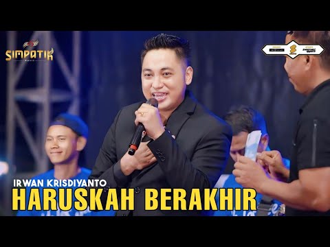 IRWAN KRISDIYANTO - HARUSKAH BERAKHIR - LIVE DUDUK SAMPEAN GRESIK FT KLK AUDIO - SIMPATIK MUSIC
