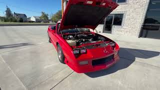 1991 Chevrolet Camaro RS Convertible Start Up & Idle