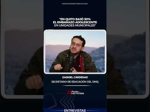📻#Entrevistas | "En Quito bajó 50% el embarazo adolescente en unidades municipales"