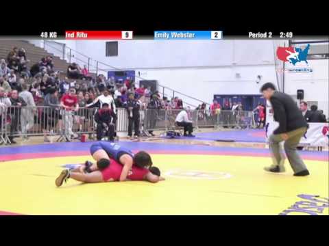 WM 48 KG - Ind Ritu vs. Emily Webster