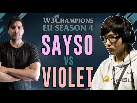 WC3 - W3C Season 4 Finals AM - Quarterfinal: [UD] SaysO vs. viOLet [ORC]