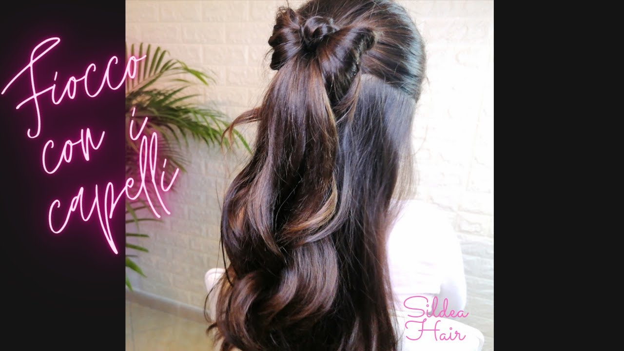 Fiocco con i capelli Tutorial | Per Feste e altre occasioni 🎉
