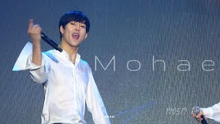 [4K] 190519 MONSTA X - 어디서뭐해(MOHAE)ㅣ주헌 직캠 (Joohoney Jooheon focus)