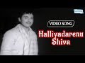 Halliyadarenu Shiva Mayor Muthanna Rajkumar Kannada Song