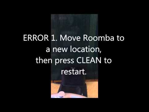 iRobot Roomba Error 1