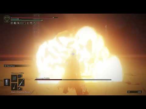 Blocking Radahn's Meteor Strike