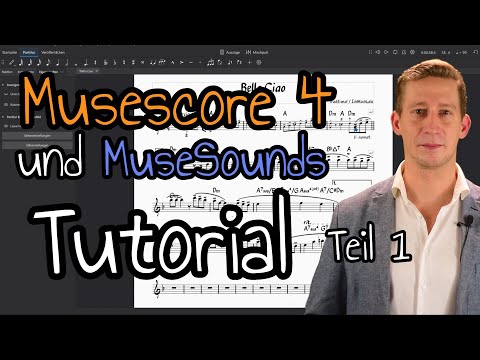 Musescore 4 Tutorial Deutsch - Teil 1: Erstellung einer Partitur in Musescore