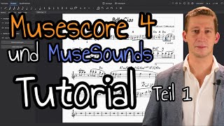 Video thumbnail for Musescore 4 Tutorial Deutsch - Teil 1: Erstellung einer Partitur in Musescore by IchMachLala