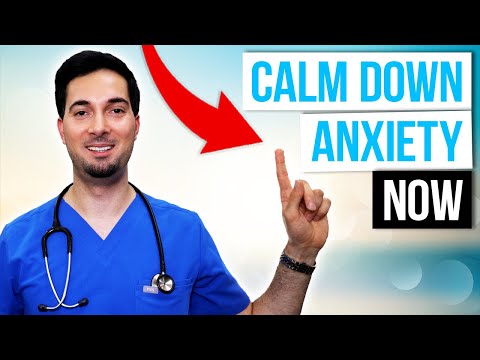 How to calm down anxiety and your mind
