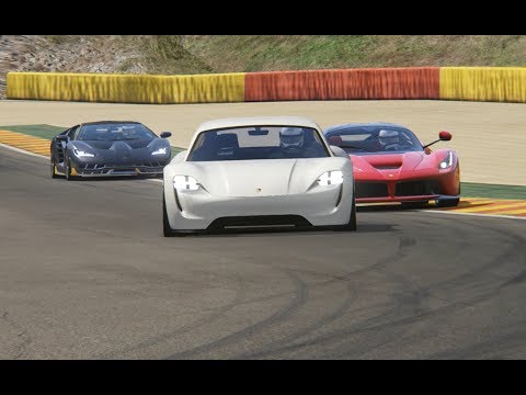 Battle Porsche Mission vs Ferrari LaFerrari Vs Lamborghini Centenario
