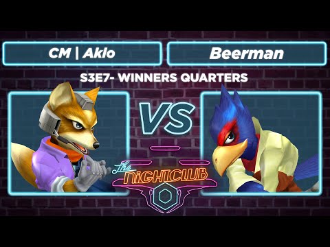 The Nightclub S3E7: Beerman vs CM | Aklo - Winners Quarters SSBM