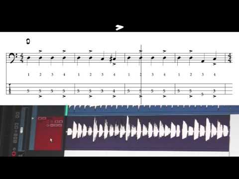 Groovekonzepte für E-Bass - Viertel Akzente #1 Backbeats