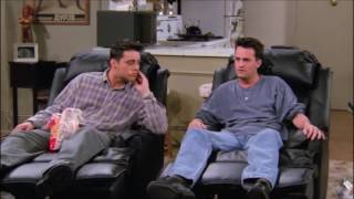 FRIENDS - Joey and Chandler become lazy.
