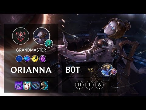Orianna Bot vs Ezreal - EUNE Grandmaster Patch 10.11