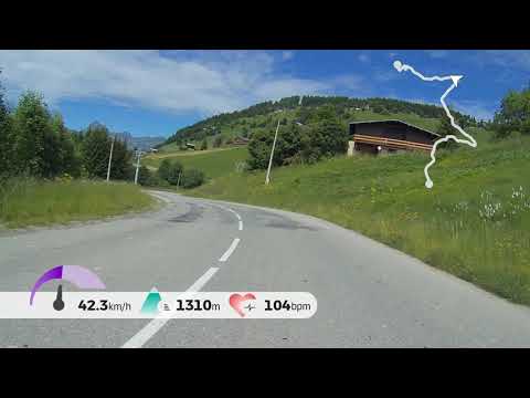 Descente du Col des Saisies versant Flumet, complète [dimanche 24 juin 2018]