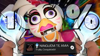 EU FIZ 100% DE FNAF SECURITY BREACH... E FOI TERRÍVEL!