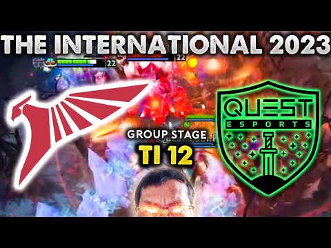 TALON vs QUEST ESPORTS - ELIMINATION MATCH - THE INTERNATIONAL 2023 GROUP STAGE