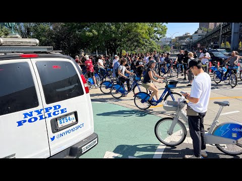 New York Citi Bike Street Race