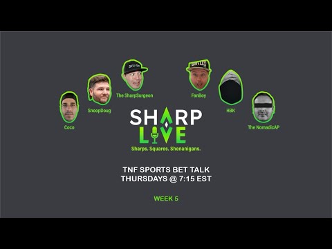 Sharp TNF Watch Party - Tonight @ 7:15PM EST (Week 5)