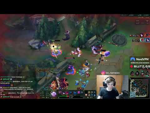 Nemesis smurfing with Yone in korean soloq