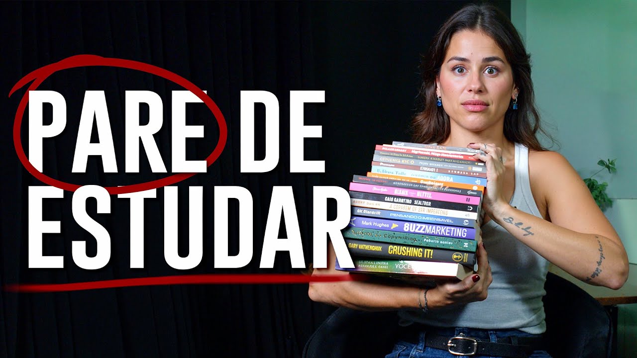 Você NÃO PRECISA de mais CONHECIMENTO (estude apenas o que precisa) | Isabela Matte