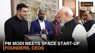 PM Modi met CEOs, founders of space start-ups & more news | DD India live | 5 PM IST