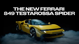 Ferrari Be ready for the Ferrari 849 Testarossa Spider
