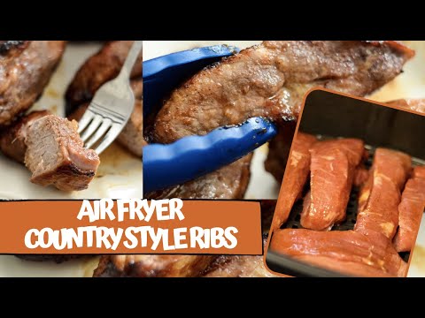 Air Fryer Country Style Ribs  (Ninja Foodi Recipe)