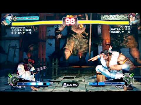 SSF4 AE:2012 xFinalHerox (Vega) vs OG Apoc (Hawk)