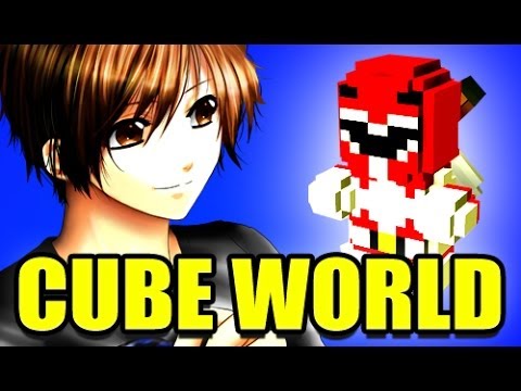 Cube World POWER RANGERS Mod! Let's Play Ep. 1