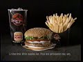 1997 Burger King Jurassic Park Lost World Watchs TV Commercial