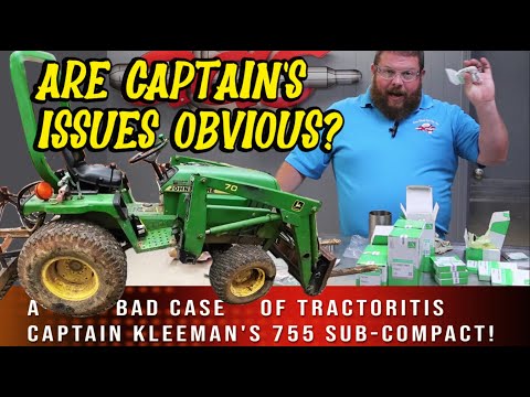 John Deere 755 Teardown - Yanmar Injectors & 3TNA72UK Diesel Engine Overhaul Kit for @CaptainKleeman