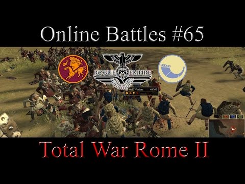 Total War Rome II - #65 Online Battle - Suebi vs Nervii | Domination Tourny Battle 2