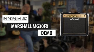 Video thumbnail for Marshall MG30GFX | Affordable Marshall Tone by Fair Deal Music
