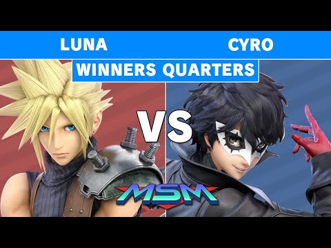 MSM 218 - Luna (Cloud) Vs Mazer | Cyro (Joker, Roy) Winners Quarters - Smash Ultimate