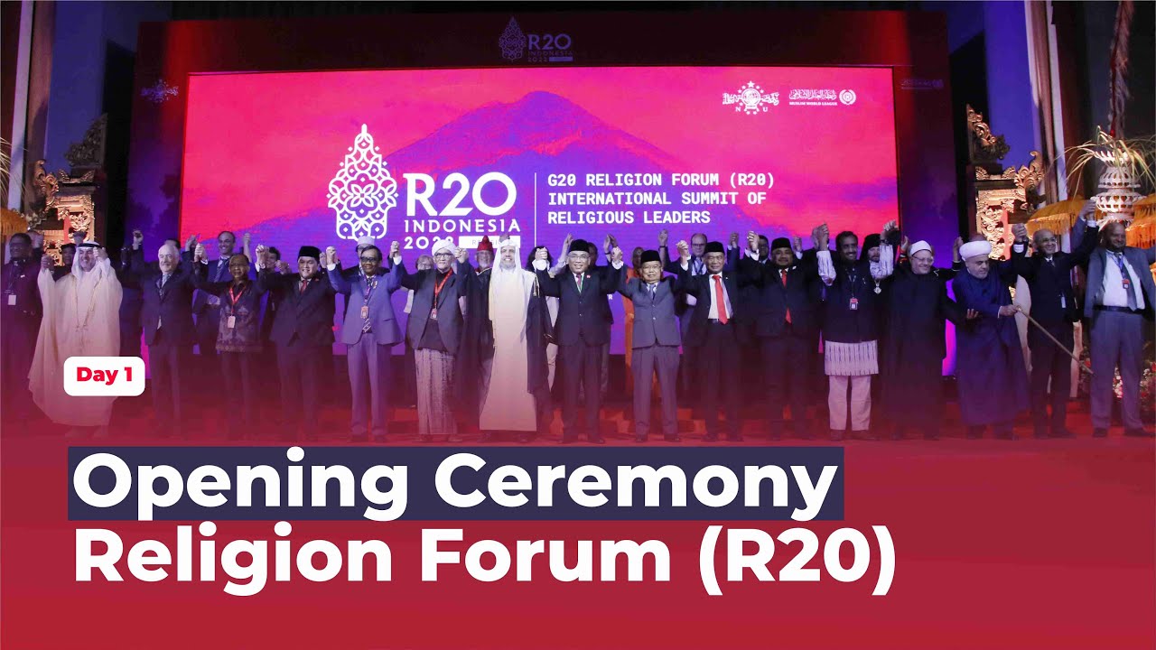 Highlight of Religion Forum (R20) at Bali, Indonesia | Day 1