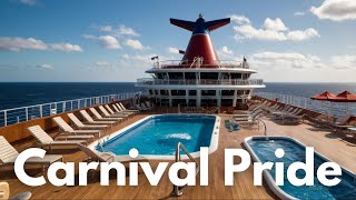 Carnival Pride Cruise Ship Full Tour | Dining, Pools, Rooms & Entertainment