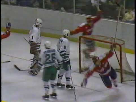 Washington Capitals vs Hartford Whalers (February 2, 1986) "Caps With A Big Comeback Road Win"