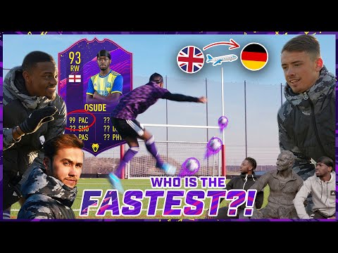 WHO'S THE FASTEST? FOOTBALL CHALLENGES IN GERMANY & WIN adidas GMR!