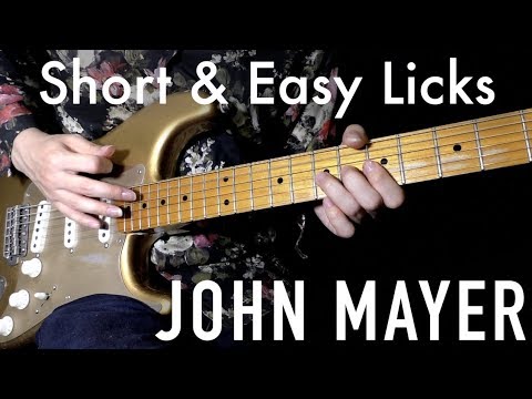 Blues Guitar Lesson: "John Mayer" Blues Licks in A | #199