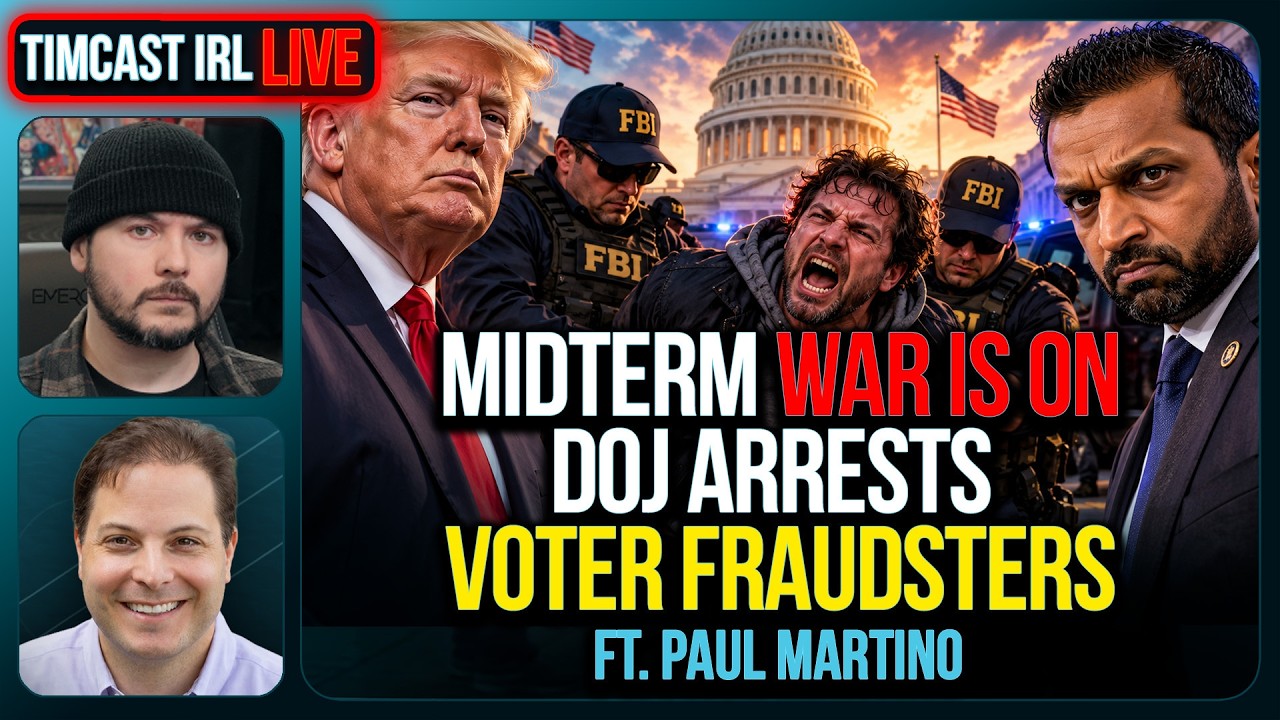 WAR IS ON For Midterms, DOJ ARRESTS Illegal Aliens For Voter Fraud | Timcast IRL
