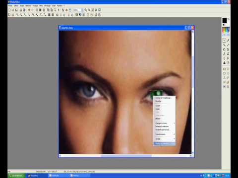 comment modifier la couleur des yeux avec photofiltre